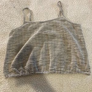 LOFT Ikat Boucle Bubble Hem Cami Size Large